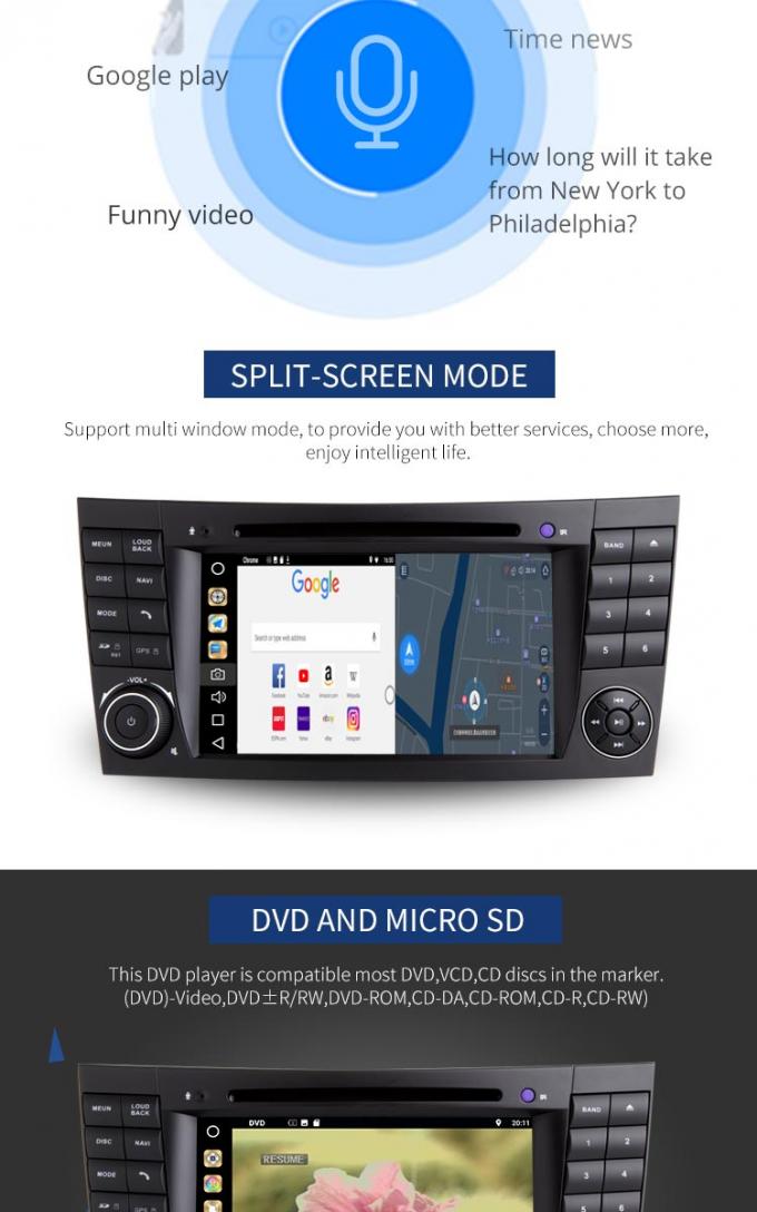 Multi língua Mercedes Media Player, reprodutor de DVD do disco 2TB duro para Mercedes