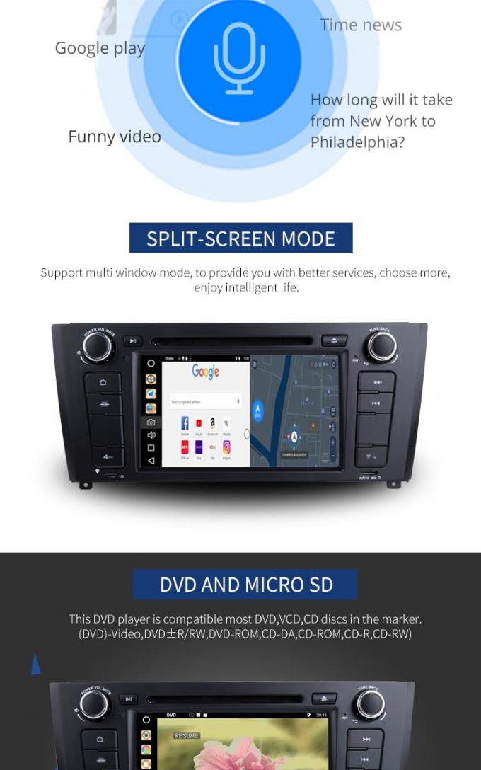 Reprodutor de DVD para o Bmw, reprodutor de DVD de Autoradio do carro do Bmw E39 de BT 3G 4G WIFI DVR