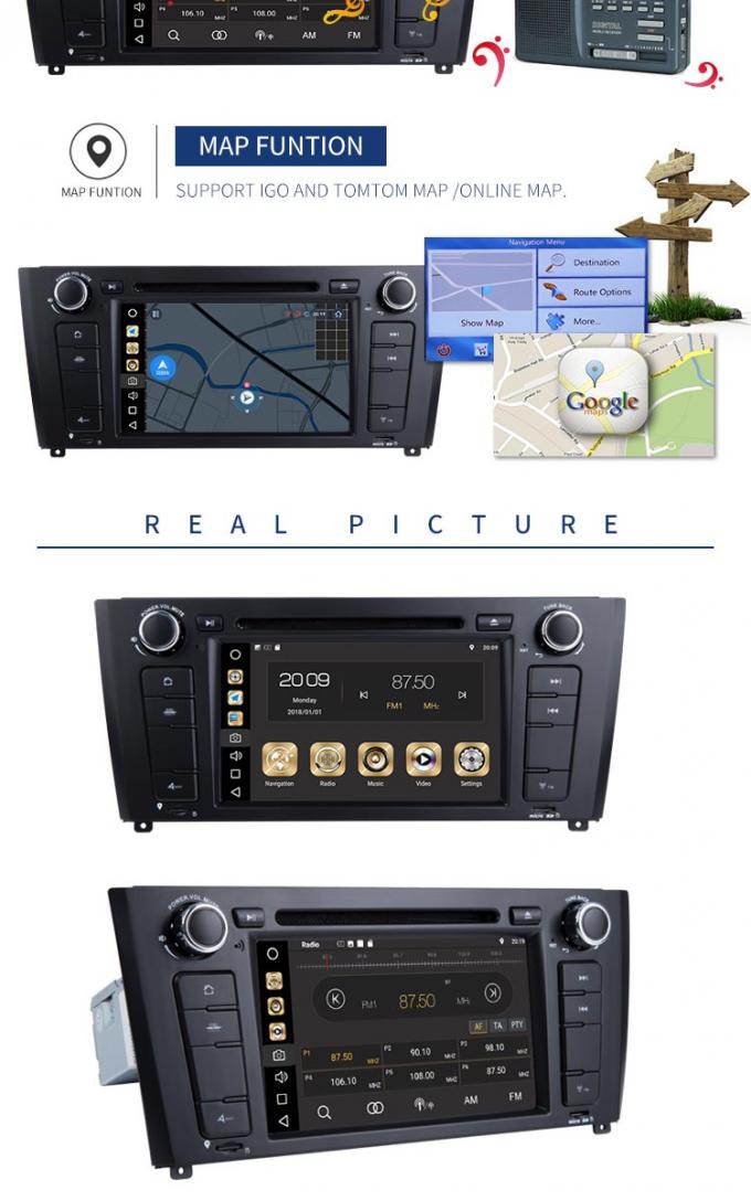 Reprodutor de DVD para o Bmw, reprodutor de DVD de Autoradio do carro do Bmw E39 de BT 3G 4G WIFI DVR