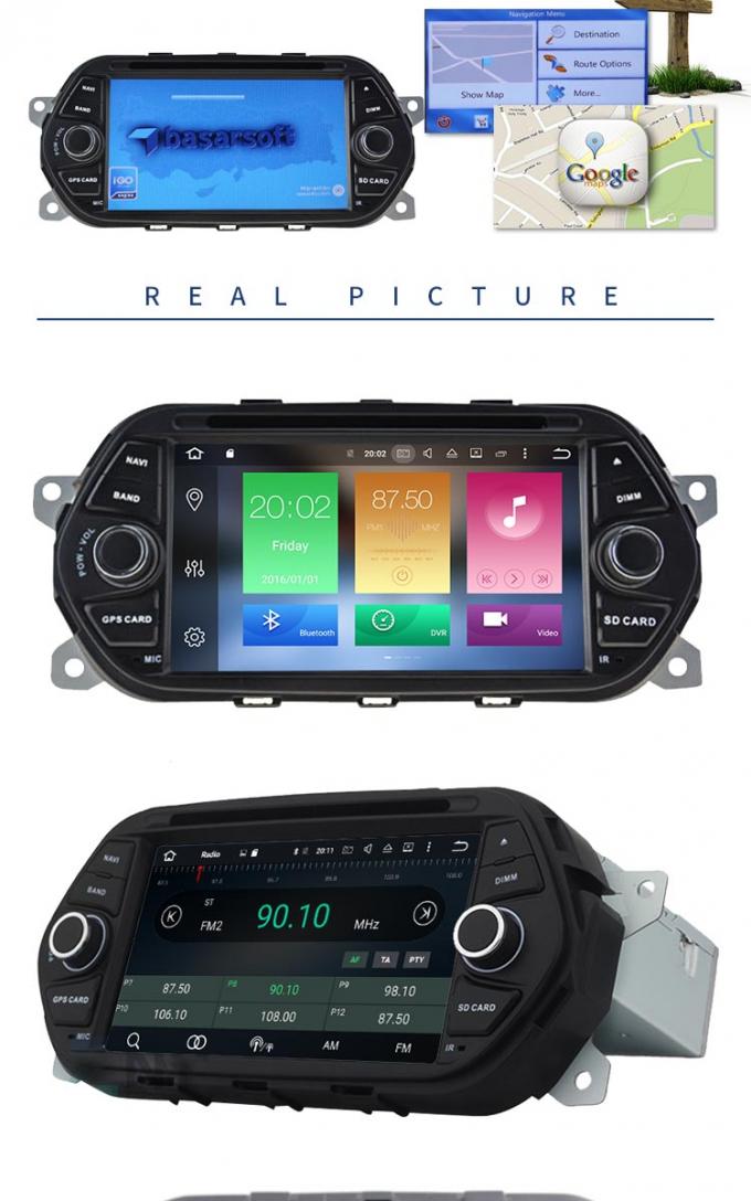 Reprodutor de DVD estereofônico audio Android 8,0 do carro com MP3 MP5 para Fiat Eaga novo