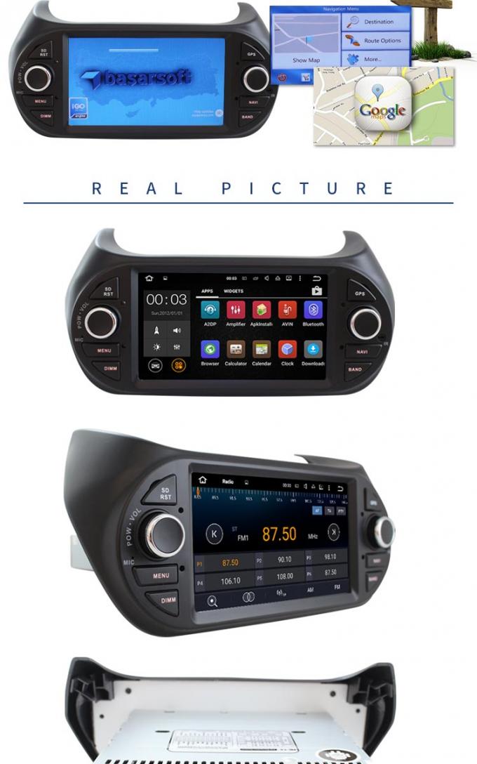 Jogador estereofônico Android 7,1 do carro DVD para o rádio de Fiorion GPS SD USB