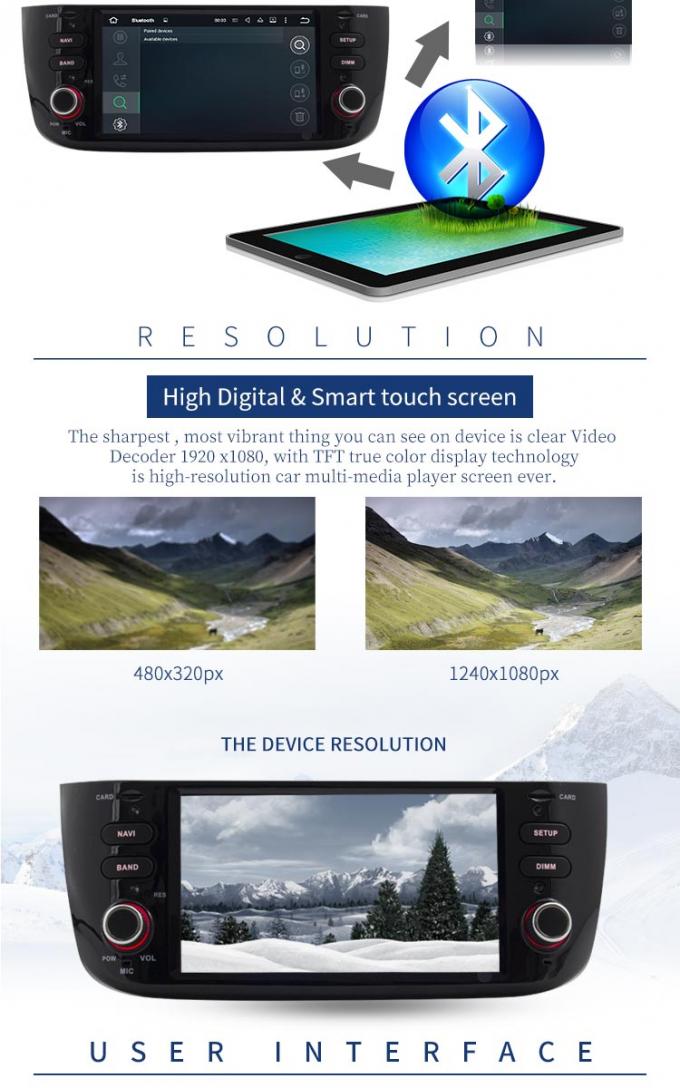 Reprodutor de DVD do tela táctil do autorrádio de Android 7,1 com 3g o wifi BT AM FM