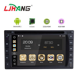 China Reprodutor de DVD multiponto do ruído do dobro da tela, navegação dos Gps do reprodutor de DVD do carro de PX6 8core Android fábrica
