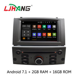 Android 7,1 reprodutor de DVD PX3 4Core de Peugeot de 7 polegadas com mapa GPS da AUXINA