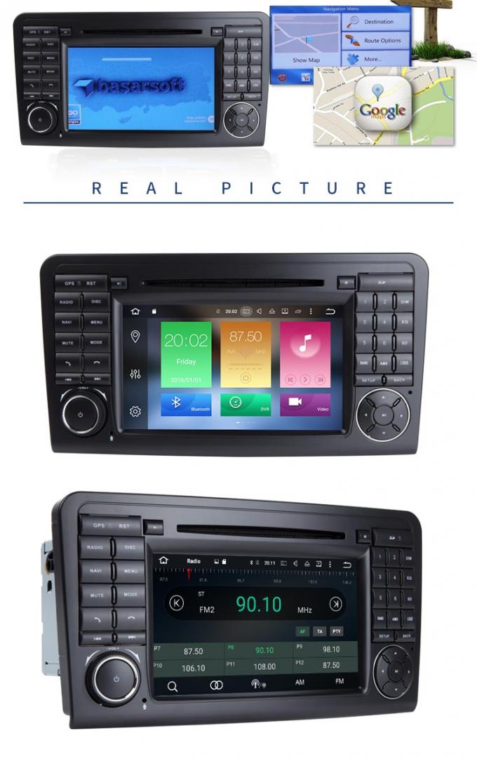 Multi opcional Output HMDI do reprodutor de DVD do carro do Benz de Mercedes do tela táctil
