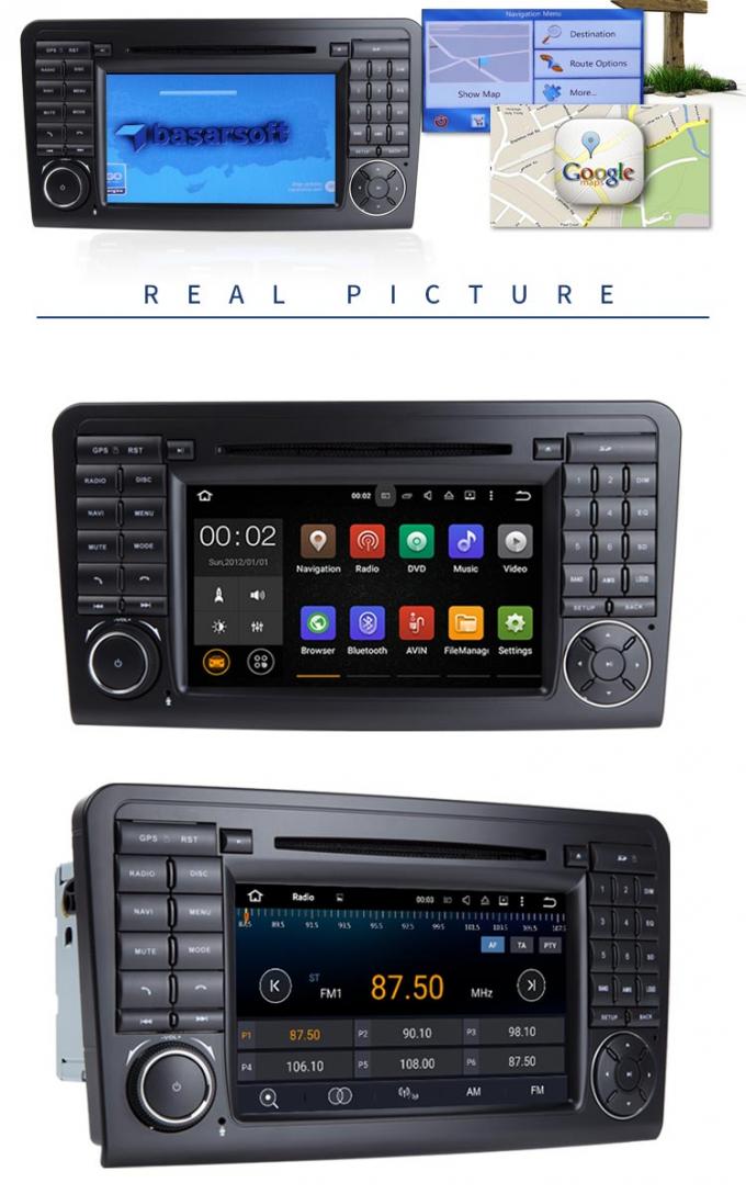 Reprodutor de DVD audio de Mercedes Vito do carro, Bluetooth Mercedes em reprodutores de DVD do carro