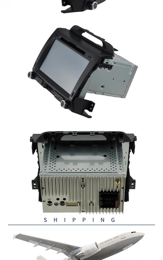 Reprodutor de DVD do carro de KIA Sportage 8,0 Android com os mapas estereofônicos dos rádios de GPS