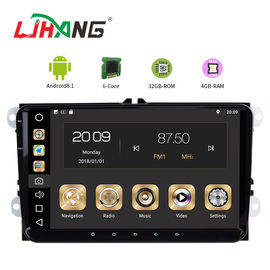 China Reprodutor de DVD do carro de Android 8,1 para o mapa de GPS 3G WIFI USB do rádio de Volkswagen Canbus fábrica